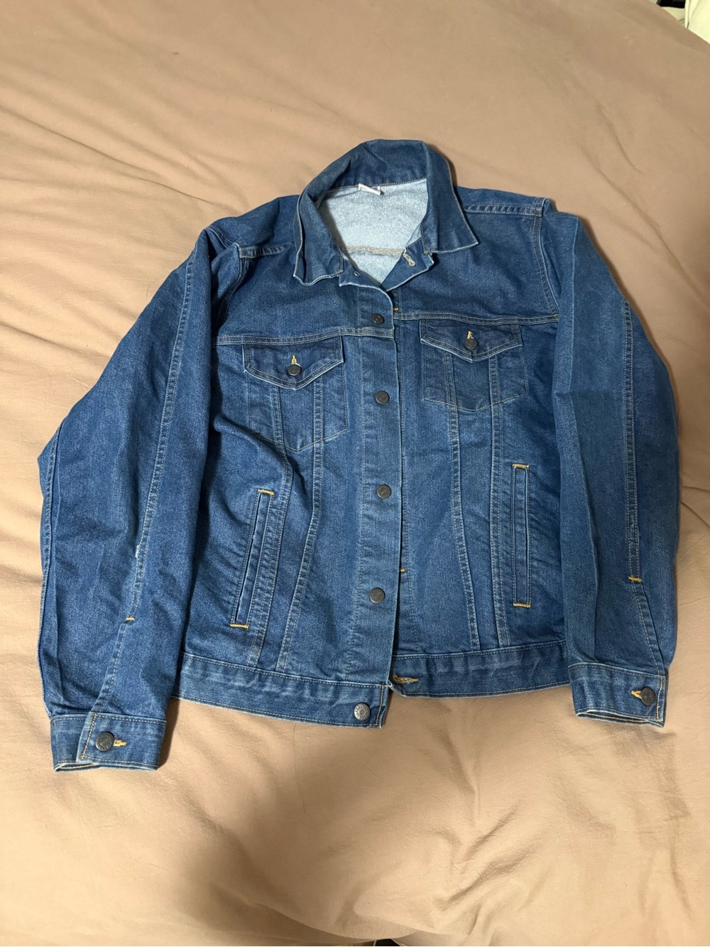 Classic Blue Denim Trucker Jacket